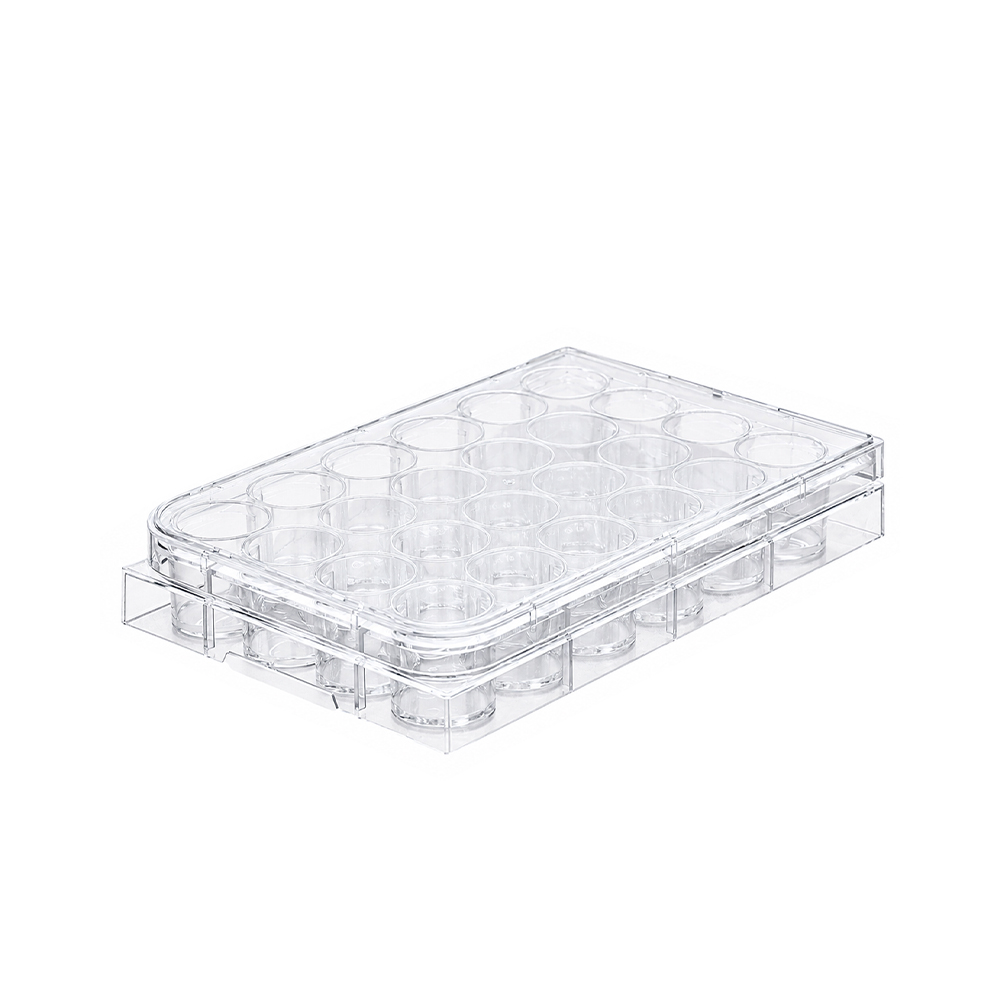 Планшет культуральний 24-лунковий з цифровим маркуванням, стерильний в індивідуальній упаковці